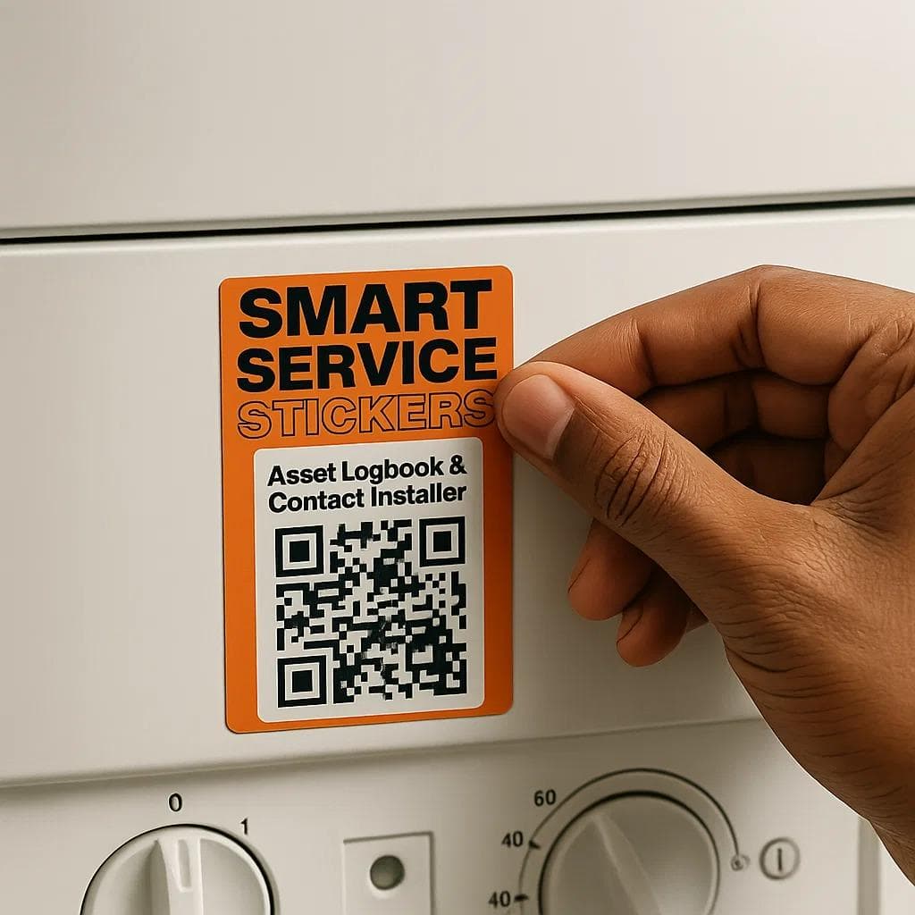Apply the Smart Service Sticker