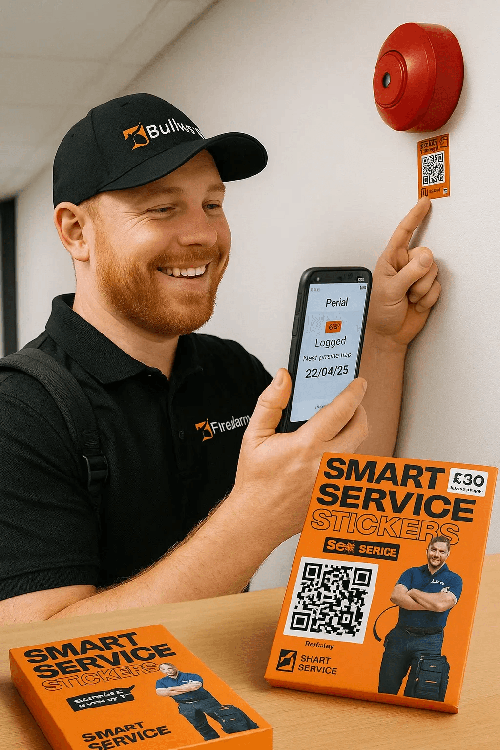 Enhance Fire Safety Compliance with Smart Service Stickers