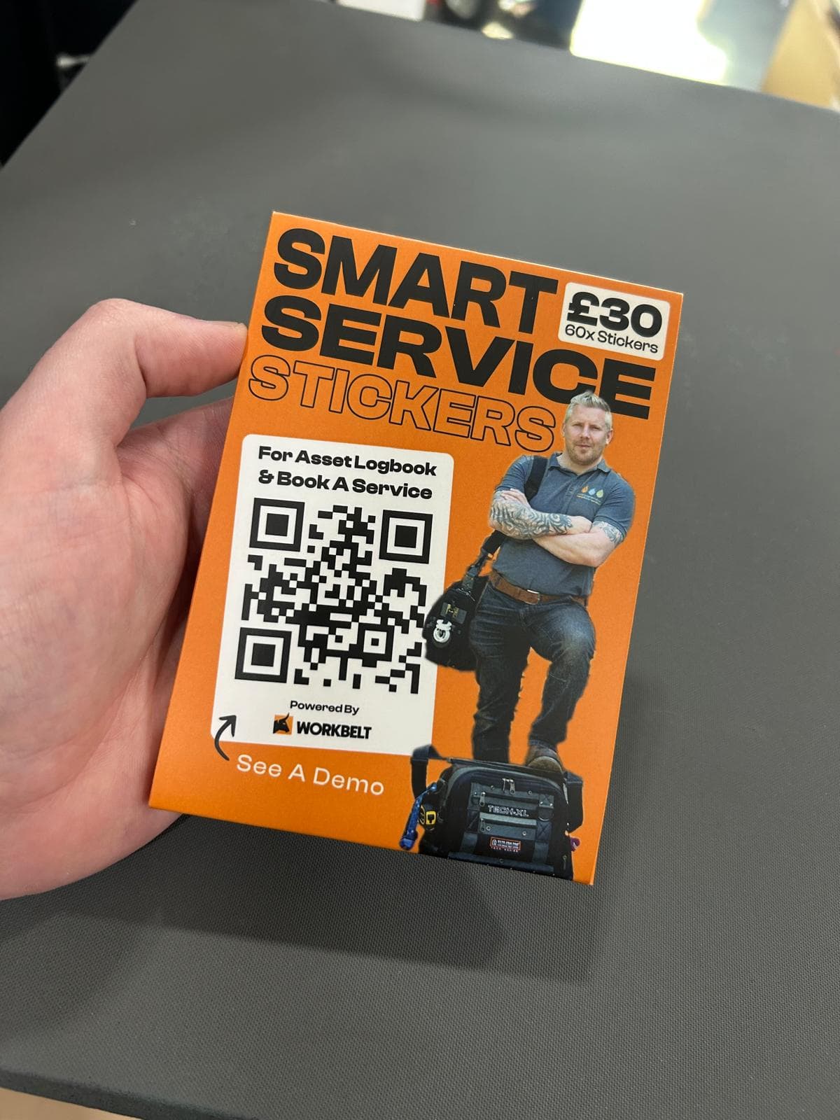 Smart Service Stickers from Workbelt