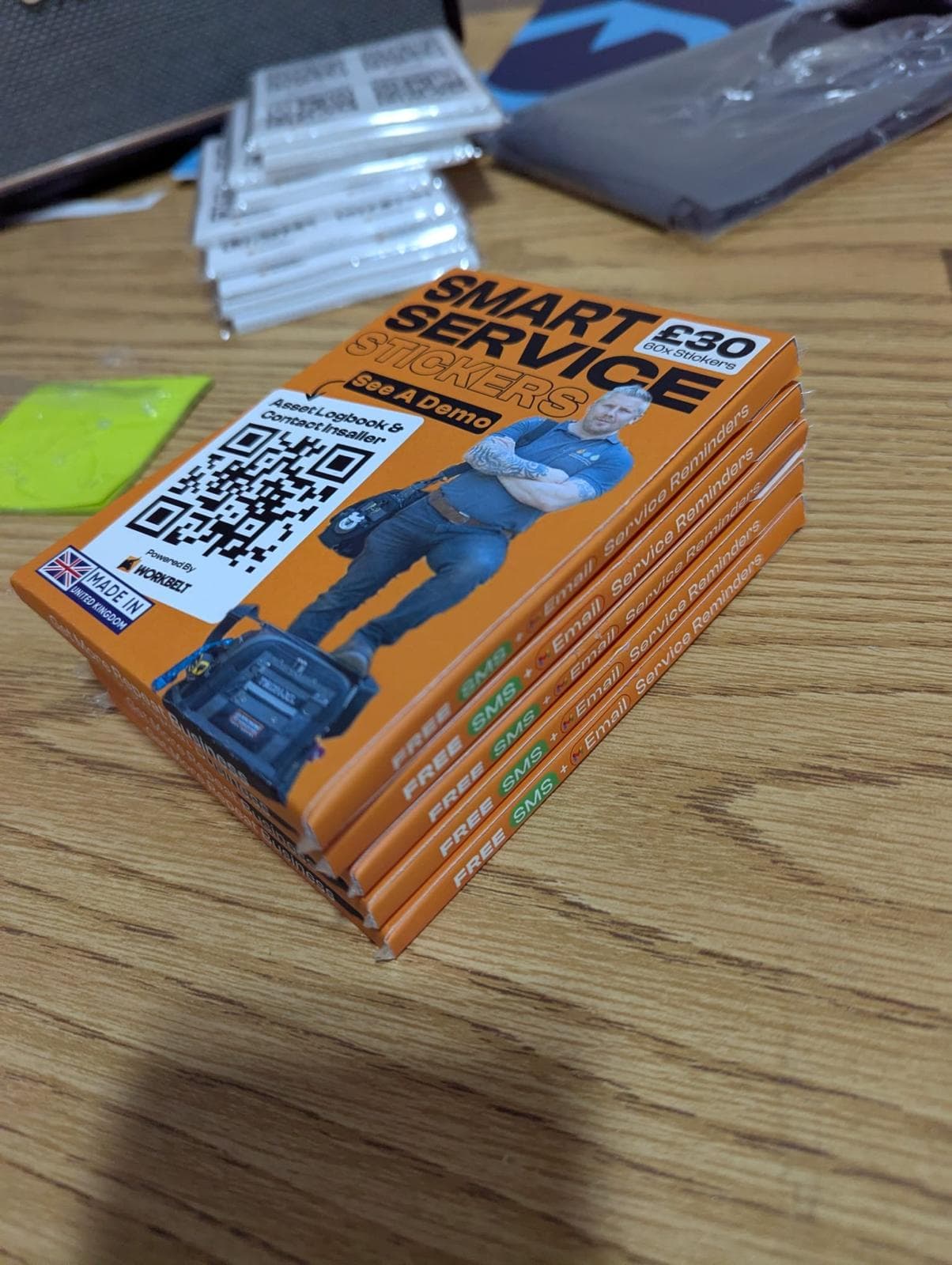 Smart Service Stickers - Features