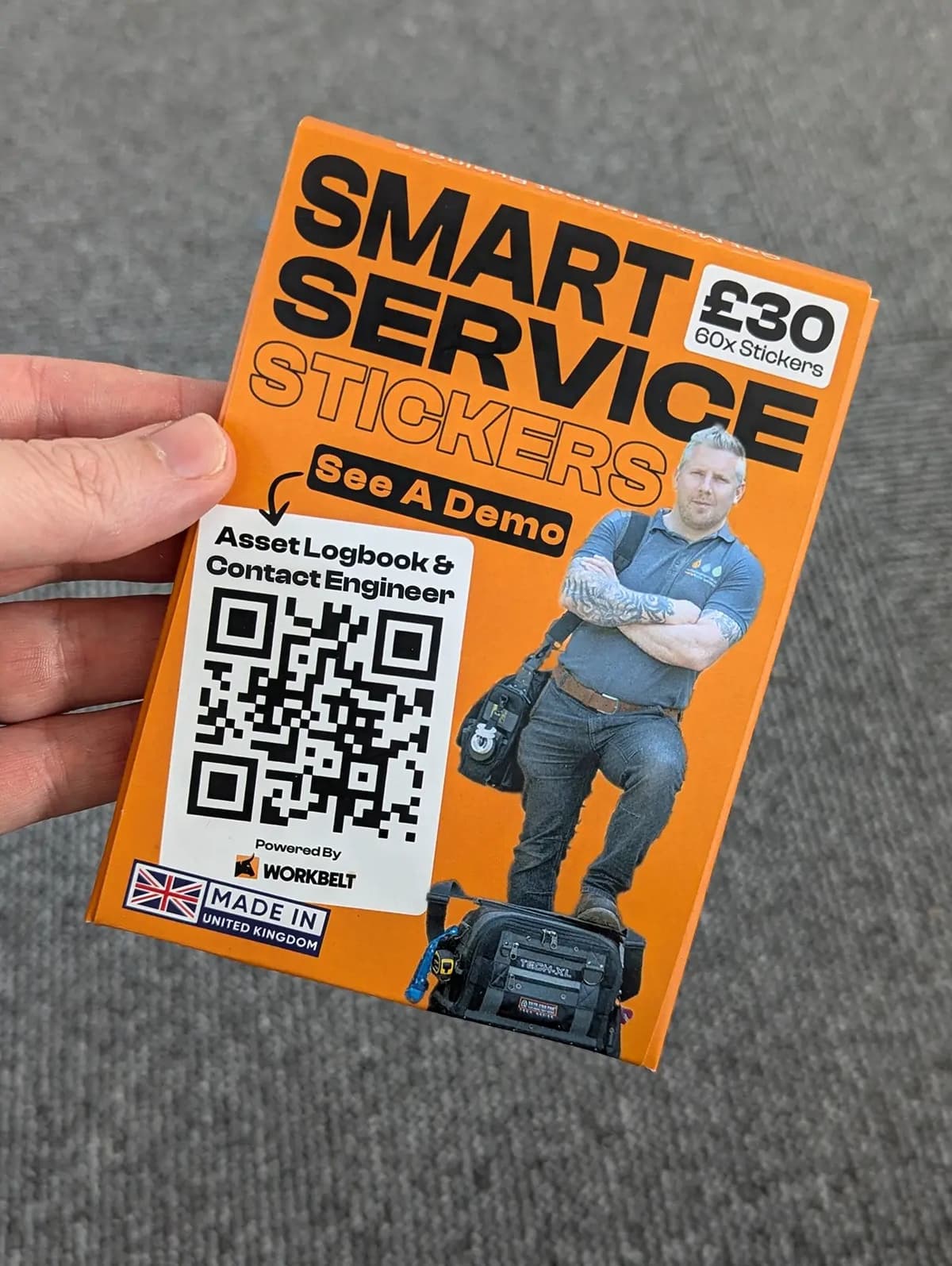 Smart Service Stickers - Application Example